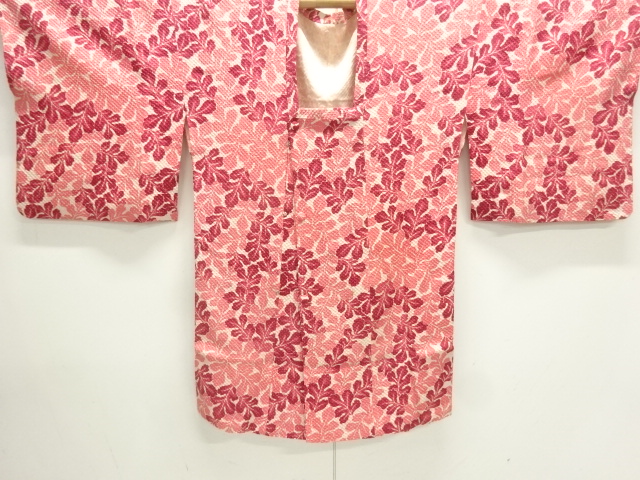 JAPANESE MICHIYUKI COAT / ALL SHIBORI / LEAVES